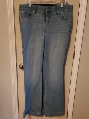 Light Blue Women's Flare Jeans